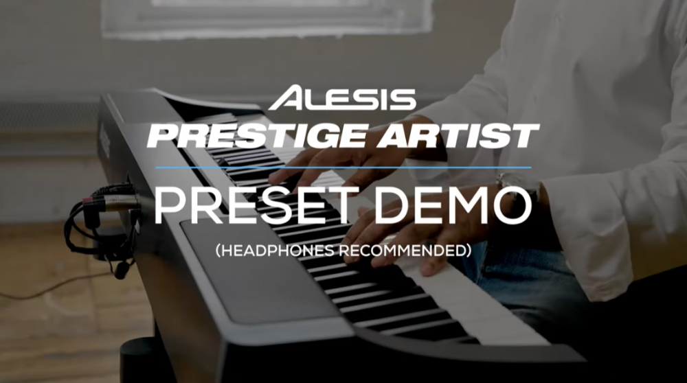 Alesis Prestige Artist – 88-клавишное цифровое пианино